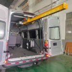 Single-Track Vehicle-Mounted Crane